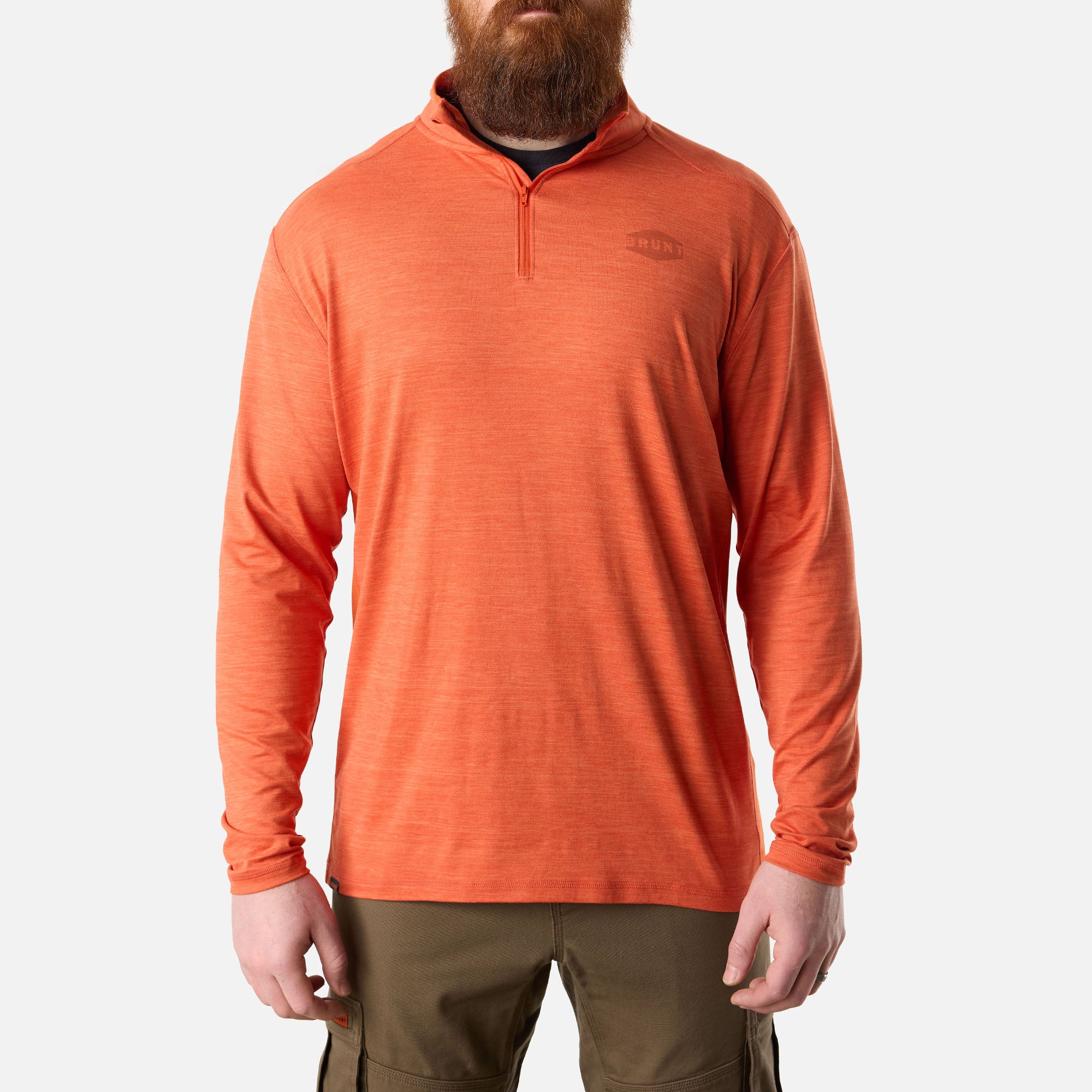 The McKenna 1/4 Zip Long Sleeve Tech Shirt