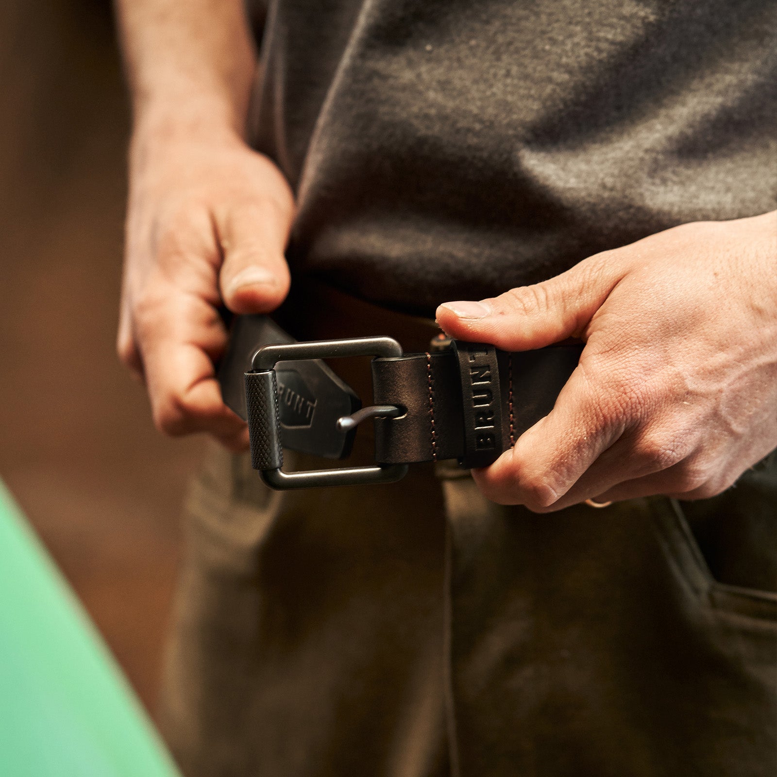 Alternative view of Leather Belt
